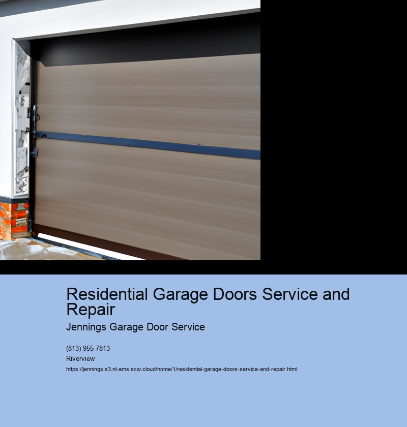 Residential Garage Doors Service and Repair